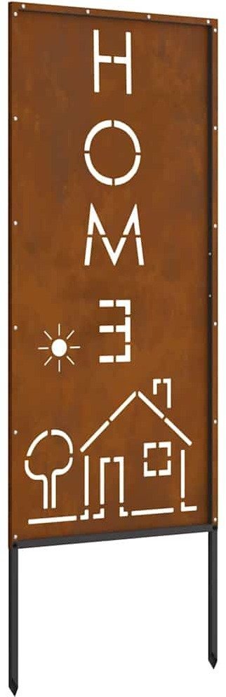 vidaXL Dekoracyjny panel ogrodowy Rdzawy 50 x 140 cm stal kortenowska