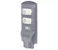 Lampy ogrodowe - Aigostar - LED Solarna lampa uliczna z czujnikiem LED/100W/3,2V IP65 6500K + pilot - miniaturka - grafika 1