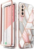 Etui i futerały do telefonów - Supcase Etui Supcase Cosmo Samsung Galaxy S22+ Plus Marble - miniaturka - grafika 1