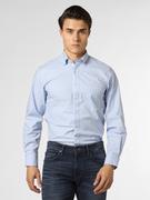 Koszule męskie - Andrew James - Koszula męska, niebieski|biały - miniaturka - grafika 1