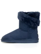 Botki damskie - ISLAND BOOT Botki zimowe "Arine" w kolorze granatowym - miniaturka - grafika 1