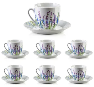 Komplet 6 filiżanek Joy Heather 250 ml - Filiżanki - miniaturka - grafika 1