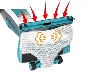 CONCEPT Hausgeräte Concept sprzęt gospodarstwa domowego 42391177 ściereczki do czyszczenia i pokrowce, biały 42391177 - Miotły, szufle, mopy - miniaturka - grafika 2