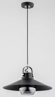 Lampy sufitowe - Tizen lampa wisząca 1-punktowa czarna 61213 - miniaturka - grafika 1