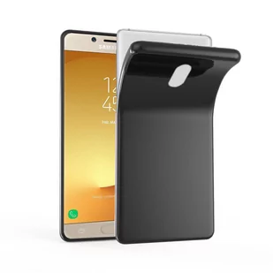 Etui Do Samsung Galaxy J5 2017 Pokrowiec w CZARNY Obudowa Ochronny TPU Silikon Case Cover Cadorabo - Etui i futerały do telefonów - miniaturka - grafika 1