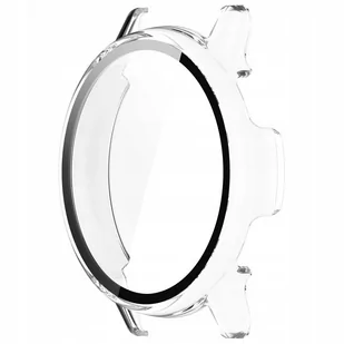 Etui Bizon Case+Glass Watch Do Garmin Vivoactive 5, Przezroczyste - Akcesoria do smartwatchy - miniaturka - grafika 1