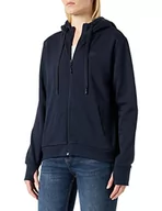 Bluzy damskie - 4F Damska bluza H4Z22-bld353, granatowa, XS, niebieski morski - miniaturka - grafika 1