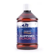 Suplementy i witaminy dla psów - Fish4Dogs Salmon Oil - olej z łososia dla psa i kota 500ml - miniaturka - grafika 1