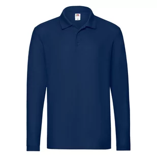 Koszulka męska Premium Polo  z długim rękawem Fruit Of The Loom XL - Koszulki męskie - miniaturka - grafika 1