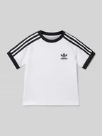 Koszulki dla chłopców - T-shirt z wyhaftowanym logo - miniaturka - grafika 1