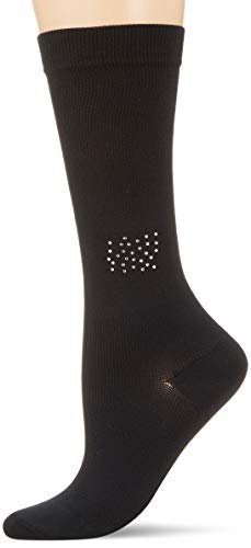 Hydas 1457.5.36 pończochy, modne i dyskretne ze strasem, produkt medyczny kl. 1, rozm. 36/38, 36/38, czarne