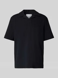 Koszulka polo o kroju regular fit z mieszanki bawełny model ‘MALES’ - Koszulki męskie - miniaturka - grafika 1