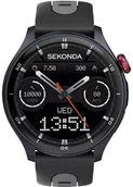 Zegarki męskie - Zegarek męski Sekonda 30239 czarny - miniaturka - grafika 1