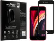 Szkła hartowane na telefon - moVear 3D PRO MATT - Matowe szkło hartowane do Apple iPhone SE (2022 / 2020) / 8 / 7 (4.7") na Cały Ekran | Antyrefleksyjne, fullGlue, 9H - miniaturka - grafika 1