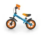 Rowerki biegowe - Rowerek biegowy Dragon z hamulcem blue-orange - miniaturka - grafika 1