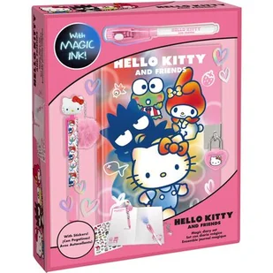 Pamiętnik KIDS EUROSWAN Hello Kitty z magicznym długopisem HK50138 - Zabawki interaktywne dla dzieci - miniaturka - grafika 1