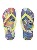Buty dla dziewczynek - Havaianas Japonki 41302879053 Kolorowy - miniaturka - grafika 1