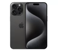 Telefony komórkowe - Apple iPhone 15 Pro Max 5G 256GB Dual Sim Czarny - miniaturka - grafika 1