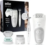 Depilatory i golarki damskie - Braun Silk-épil 5 damski depilator + trymer bikini - miniaturka - grafika 1