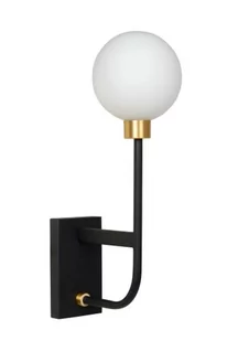 Lucide Berend 30266/01/30 kinkiet lampa ścienna 1x33W G9 czarny - Lampy ścienne - miniaturka - grafika 1