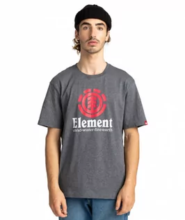 Koszulki sportowe męskie - Męski t-shirt z nadrukiem ELEMENT VERTICAL - grafika 1