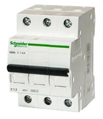 Bezpieczniki elektryczne - Schneider Electric Wyłącznik nadprądowy K60N 3P C13 6kA A9K02313 - miniaturka - grafika 1