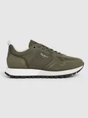 Trampki męskie - Pepe Jeans FOOTWEAR Sneakersy "Ari Soft" w kolorze khaki - miniaturka - grafika 1