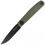 Noże - Nóż składany Real Steel Gslip Compact Green G10, Black VG-10 by Ostap Hel (7866) - miniaturka - grafika 1