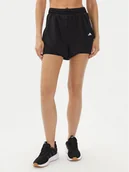 Spodenki damskie - adidas Szorty sportowe Designed for Training IQ2655 Czarny Regular Fit - miniaturka - grafika 1