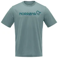 Koszulki sportowe męskie - Koszulka męska Norrona 29 cotton Norrøna viking T-shirt Rozmiar: L / Kolor: jasnoniebieski - miniaturka - grafika 1
