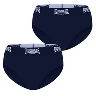 Majtki męskie - Lonsdale slipy męskie 2 sztuki granatowe, Rozmiar L - miniaturka - grafika 1