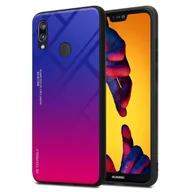 Etui i futerały do telefonów - Pokrowiec Do Huawei P20 LITE 2018 / NOVA 3E Etui w FIOLETOWO - CZERWONY TPU Obudowa Case Cover Plecki Ochronny Cadorabo - miniaturka - grafika 1