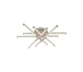 Lampy sufitowe - LED Ściemnialny żyrandol natynkowy LED/90W/230V 3000-6500K + pilot zdalnego sterowania - miniaturka - grafika 1