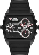 Zegarki męskie - Zegarek męski SLAZENGER SL.09.2208.2.01 czarny fashion na prezent - miniaturka - grafika 1