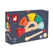 Instrumenty muzyczne dla dzieci - Janod Dzwoneczki janczary Gioia 18m+ - miniaturka - grafika 1