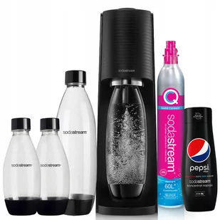 Saturator Sodastream Terra + 4 Butelki Syrop Pepsi - Saturatory - miniaturka - grafika 1