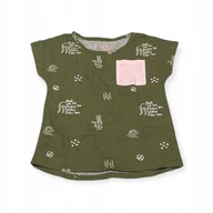 Koszulki dla dziewczynek - Koszulka dziewczęca Okie Dokie 5 lat - miniaturka - grafika 1