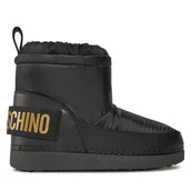 Śniegowce damskie - Śniegowce LOVE MOSCHINO JA24972G0HEB000A Czarny - miniaturka - grafika 1