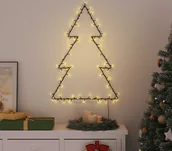 Oświetlenie świąteczne - vidaXL Lampki choinkowe sylwetka choinki 115 diod LED - miniaturka - grafika 1