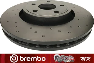 Przednia tarcza hamulcowa 350mm Brembo Xtra Jeep Grand Cherokee 2011-2022 - Tarcze hamulcowe - miniaturka - grafika 1