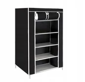 Szafki na buty - Metalowa Półka Szafa Szafka Tekstylna Na Buty Cz - miniaturka - grafika 1