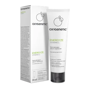 Oxygenetic Energyze Vitamin C, normalizujące serum naprawcze, 50 ml - Serum do twarzy - miniaturka - grafika 1