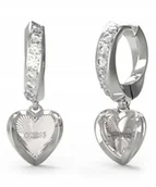 Kolczyki - Kolczyki Guess Mon Amour SERCA wiszące NA PREZENT JUBE04615JW-RH - miniaturka - grafika 1
