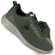 Buty trekkingowe męskie - Buty męskie sportowe Fila SPITFIRE OLIVE NIGHT - miniaturka - grafika 1
