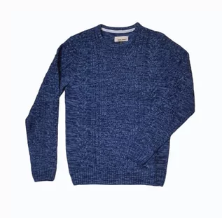 Swetry męskie - Blend sweter męski, 194024/Dress Blues, M - grafika 1