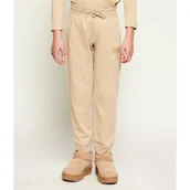 Spodnie i spodenki dla chłopców - HUGO KIDS Spodnie dresowe Regular Fit - miniaturka - grafika 1