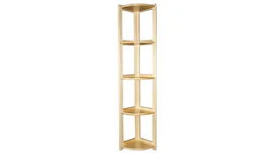 OUTLET - Regał drewniany ażurowy rogowy w150 - Dom i wnętrze OUTLET - miniaturka - grafika 1