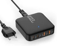 Ładowarki do telefonów - 4-portowa szybka ładowarka USB-C AVUMDA 70W PD 3.0 GaN III, czarna - miniaturka - grafika 1