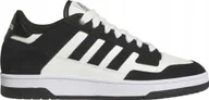 Buty sportowe męskie - Buty Męskie Adidas Rapid Court Low Biało-czarne JP5255 r 39 1/3 - miniaturka - grafika 1