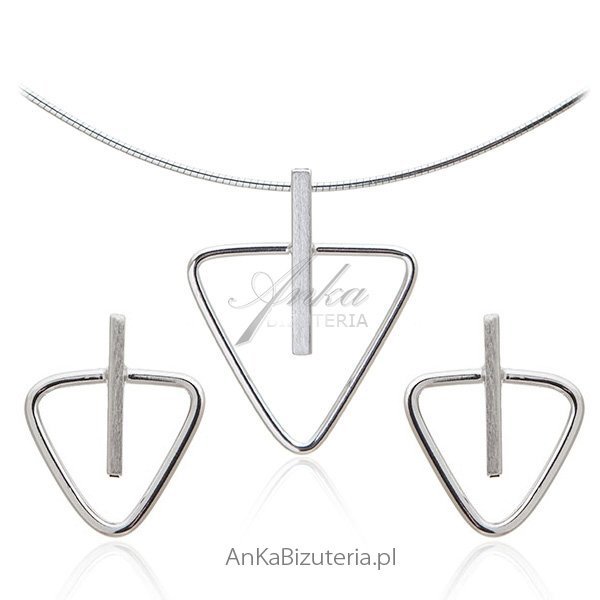 ankabizuteria.pl Komplet biżuterii srebrny